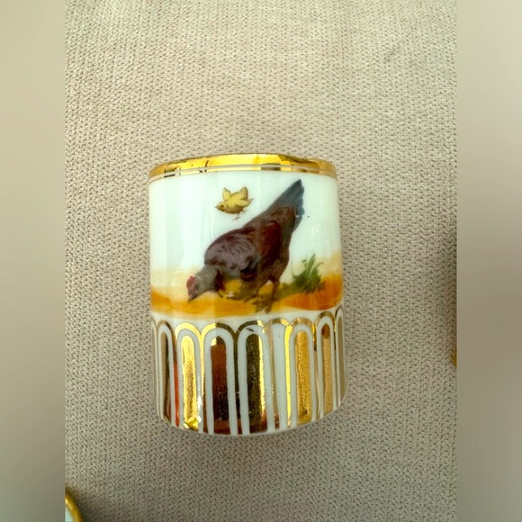 Set of 3 Stamped Thomas Bavarian Egg Cups - Picture 6 of 13